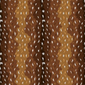 Animal skin fur pattern spots background. Deer, reindeer print pattern design