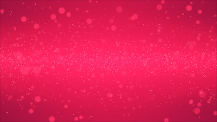 Naklejka na ściany i meble Spreading glitter particles background (pink)