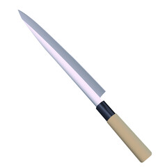 kitchen knife isolated on white background, Vector illustration, chef knife, Cutlery icon set