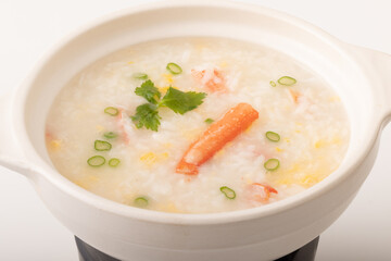 カニ雑炊(ずわい蟹)