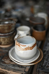 ceramic coffee cup
