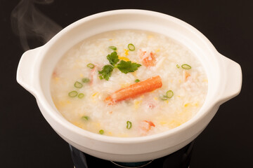 カニ雑炊(ずわい蟹)