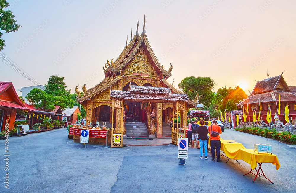 Canvas Prints The Viharn of Silver Temple, Chiang Mai, Thailand