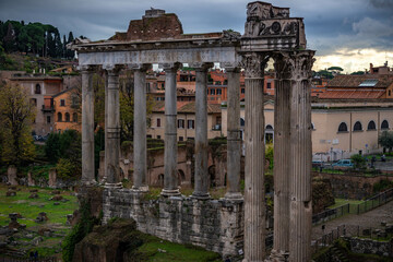 Ciudad europea de Roma en Italia cuna de la civilización	