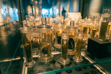 Medical subject glass containers