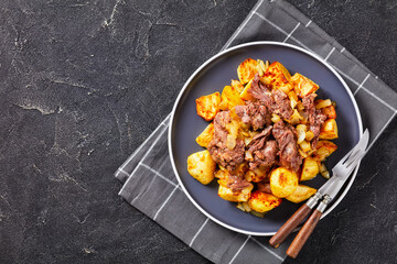 Yankee Pot Roast, Pot Roast on a plate