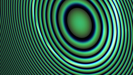 Elegant abstract wave for art projects, cards, business, posters. 3D illustration, computer-generated fractal