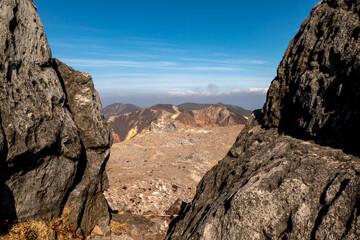 快晴の那須岳(茶臼岳)