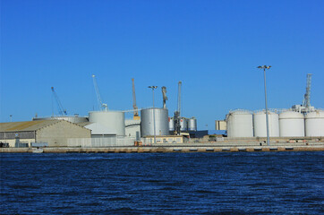 Obraz premium zone portuaire