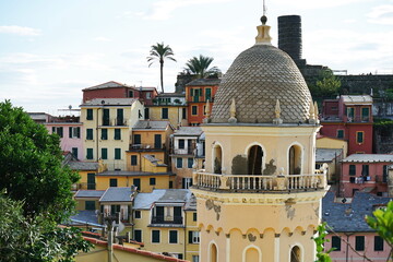 View of the village of Vernazza, Cinque Terre, Italy