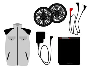 空調服　セット品一式