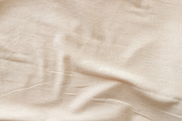 picture of brown cloth background. top view