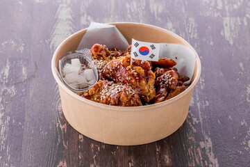 Korean fried chicken