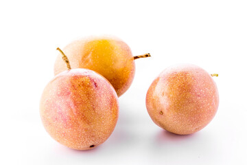 Passion fruits isolated