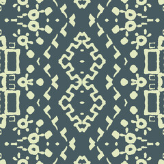 Tribal Vector Ikat Geo Boho. Graphic Kaleidoscope. Carpet Hippie Bohemian.  Mosaic Hand drawn. Abstract Tapestry. African Design. Apparel Geometric Trendy.