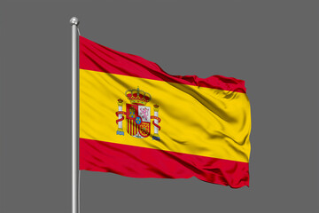 Spain Waving Flag 