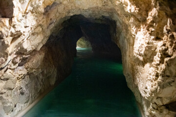 Cave thermal resort in Hungary
