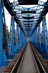 railway bridge over sky adana demir köprü 