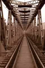 railroad tracks in the distance adana trenyolu 