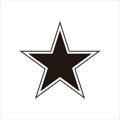 star vector icon design template.