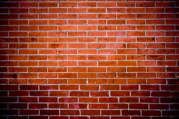 The texture of a brick wall.