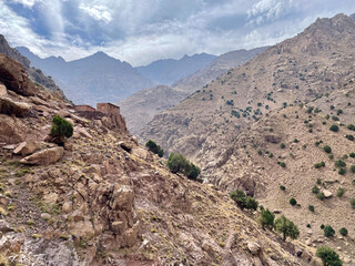 Djebel Toubkal National Park, High Atlas Mountains, Morocco.