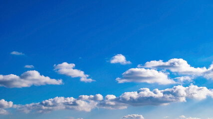 Naklejka na ściany i meble sky with clouds for background