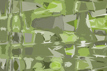 Tekstura kompozycja barwne plamy odcienie zielonego - obrazy, fototapety, plakaty