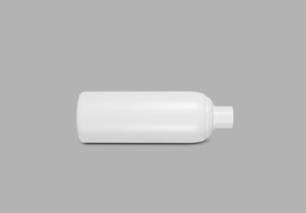 Realistic plastic bottle. Mock Up Template