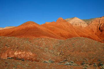 Red Desert Mountains beautiful landscape