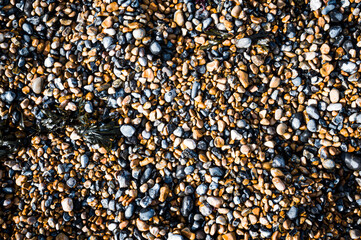 Pebble beach at Deal, Kent, UK