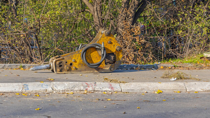 Pneumatic Hammer Digger Attachment