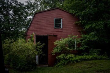 old house in the woods