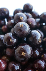 Jabuticaba fruit. Brazilian tropical fruit.