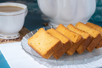 Slices of toast