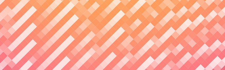 Abstract colorful lines mosaic banner background. Vector illustration.