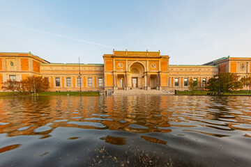 Obraz premium Exterior view of the famous Statens Museum for Kunst