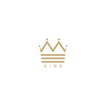 Crown Royal and King logo design