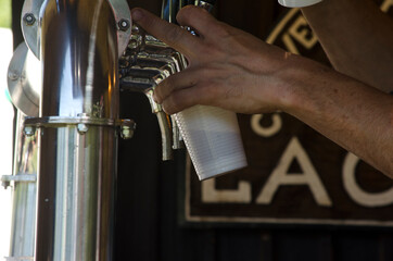 craft beer dispenser, food truck pulled beer