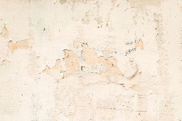 Texture of a concrete wall with cracks and scratches which can be used as a background