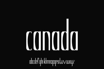 alphabet font vector set