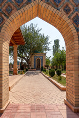Uzbekistan, in the city of Rishton, an underground mausoleum inside the complex of Khoja Ilgir Mosque