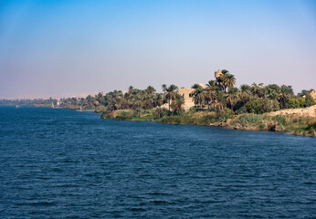 Obraz premium Egypt's Rural Side - Nile River