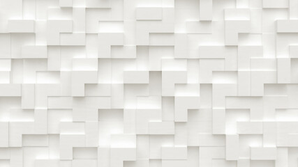Abstract background from random   cube blocks