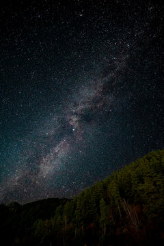 starry night sky © mirazimov