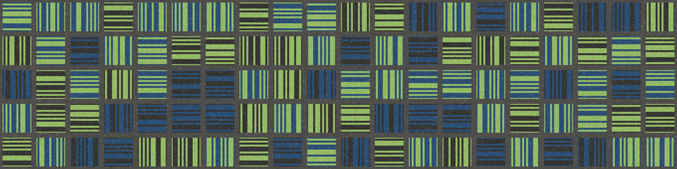 Abstract Geometric Pattern generative computational art illustration