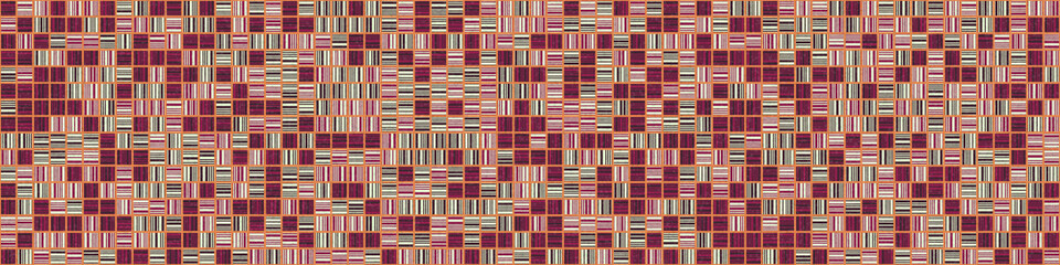 Abstract Geometric Pattern generative computational art illustration