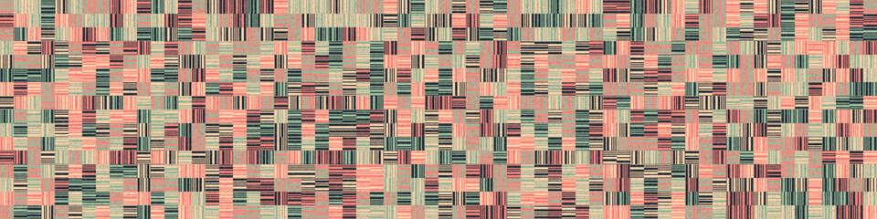 Abstract Geometric Pattern generative computational art illustration