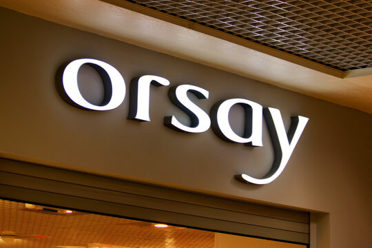 Kiev, Ukraine - July 08, 2020. Orsay company's logo, Orsay company is a clothes retailer