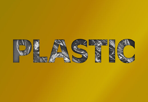 Plastic Text Effect